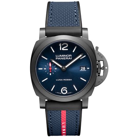 panerai 1408|Luminor Quaranta Steel DLC Luna Rossa .